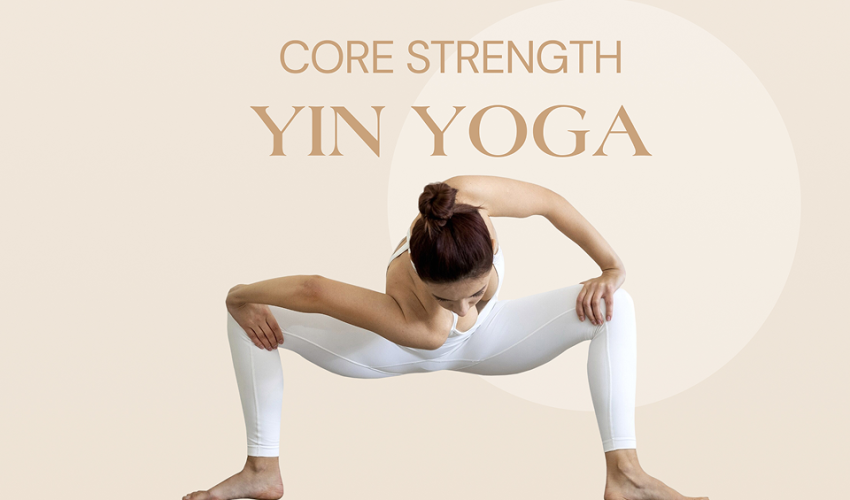 Deep Stretch & Strong Core Alignment